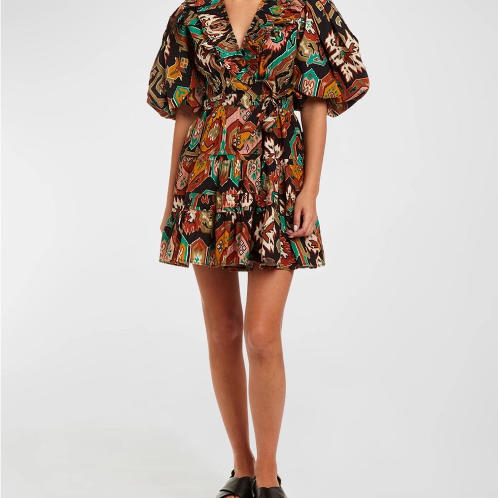 Colorful Geometric Mini Dress